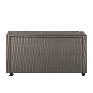 Aufbewahrungsbox Sumatra Moon Polyrattan Grau