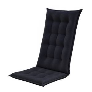 Coussin pour chaise pliante Garden Basic Tissu - Noir