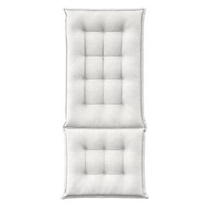 Coussin pour chaise pliante Garden Basic Tissu - Blanc