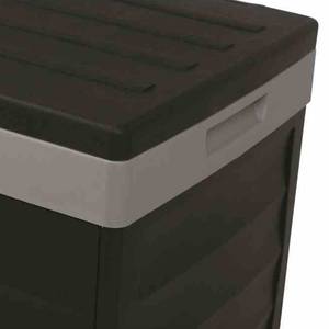 Auflagenbox Pack & Go Kunststoff - Schwarz
