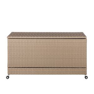 Auflagenbox Rattanesco Puca aus Polyrattan- in  Braun