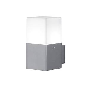 Illuminazione da esterni LED Hudson 1 luce - Alluminio/Materiale sintetico - Color argento