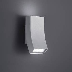 Illuminazione da esterni LED Ohio 2 luci - Alluminio/Materiale sintetico - Color argento