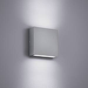 Illuminazione da esterni LED Thames 2 luci - Alluminio/Materiale sintetico - Color argento