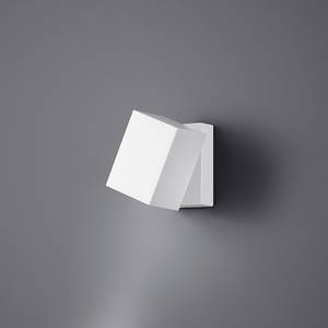 LED-Außenleuchte Tiber Aluminium / Kunststoff - Weiß - 1-flammig