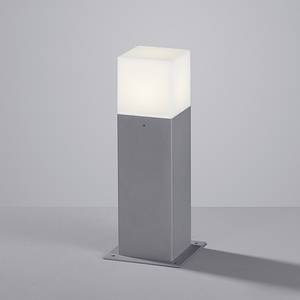 LED-Außenleuchte Hudson 1-flammig Aluminium Kunststoff - Silber