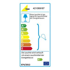 LED-Außenleuchte Rio 1-flammig Titanfarben 1x4 W