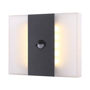 Lampada LED esterni Al Aluminium by Globo - Alluminio/Materiale sintetico Grigio