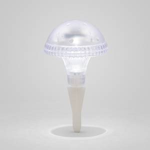 LED-Außenleuchte Assisi Pilz Kunststoff - 1-flammig - Weiß