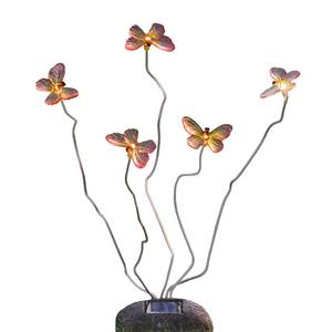 Außenleuchte Assisi Schmetterling Kunststoff - 5-flammig