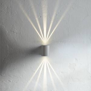 Illuminazione da esterni LED Canto Alluminio Grigio 2 luci