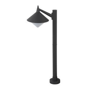 Luminaire d'extérieur Manhattan 1 ampoule Métal Gris