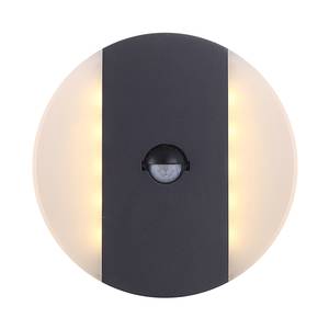 LED-Außenleuchte Moonlight by Globo Aluminium/Kunststoff - Silber