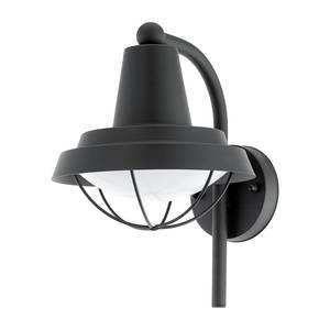 Buitenwandlamp Colindres kunststof/staal - 1 lichtbron - Zwart