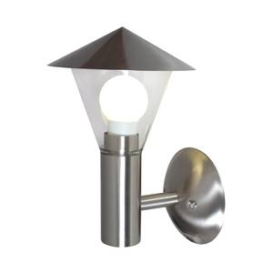 Illuminazione parete per esterni Rural 1 luce Color argento Metallo