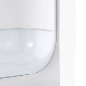 Applique extérieure Trabada I Matériau synthétique / Aluminium - 1 ampoule - Blanc - Blanc