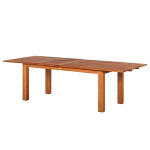 Uitschuifbare tafel Comodoro geolied massief eucalyptushout