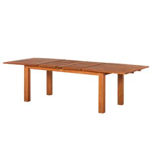 Uitschuifbare tafel Comodoro geolied massief eucalyptushout