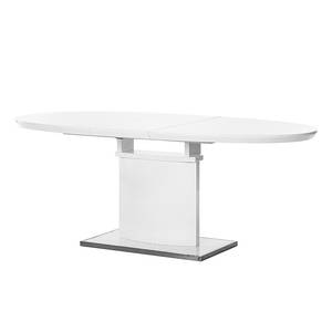 Table extensible Dorio Blanc brillant