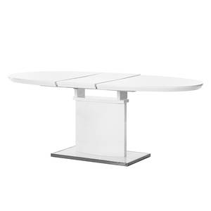 Table extensible Dorio Blanc brillant