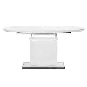 Table extensible Dorio Blanc brillant