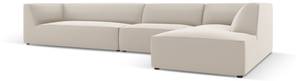 modulares Ecksofa RUBY 5 Sitzplätze Reinweiß