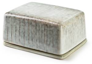 Butterdose BASIC NATURE Beige - Keramik - 9 x 7 x 7 cm