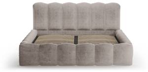 Bett mit Box und Kopfteil LUPINE Beige