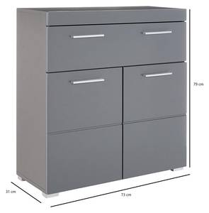 Armoire de toilette AmandaMando Gris