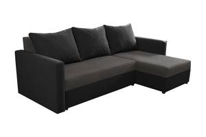 Ecksofa ANGLE Steingrau - Ecke davorstehend rechts