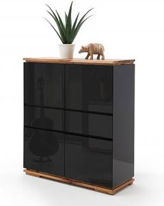 Buffet haut CHARLY 4 portes 2 Noir