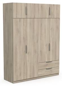 Kleiderschrank Ghost Eiche Dekor