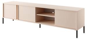 Meuble tv DAST RTV203 3D Beige - Bois manufacturé - Matière plastique - 203 x 54 x 40 cm