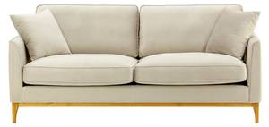 Dreisitzer-Sofa Linara Creme