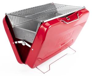 Koffergrill MOX Rot - Metall - 46 x 32 x 30 cm