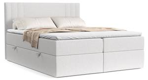 Boxspringbett Mallo Grau - Breite: 200 cm