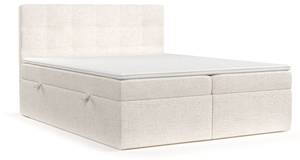 Boxspringbett Tari Creme - Breite: 160 cm