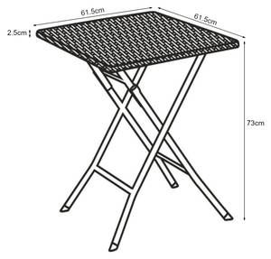 Klapptisch Mark 62 x 73 x 62 cm