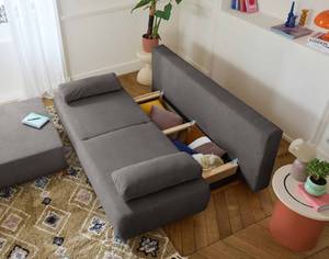 3-Sitzer Sofa CRISTAL Dunkelgrau