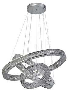 Pendentif Bands Gris - Verre - 76 x 150 x 76 cm