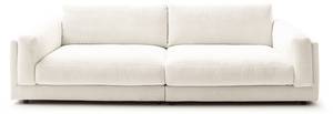 Big Sofa RAINA Cremeweiß - Breite: 254 cm - Textil