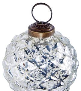 Weihnachtsbaumkugeln ARGENTIN Silber