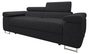 Sofa Torezio 2 Cord Schwarz