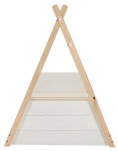 Tipibett SIOUX Beige - Holzwerkstoff - 106 x 134 x 198 cm