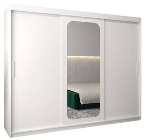 Armoire à portes coulissantes promo t2 Blanc - Largeur : 250 cm - 3 portes