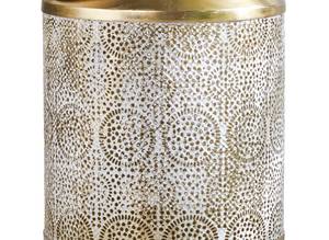 Windlicht ORIENT Gold - Metall - 18 x 25 x 18 cm