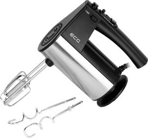 Handmixer RS 5011 Schwarz - Metall - 20 x 12 x 9 cm