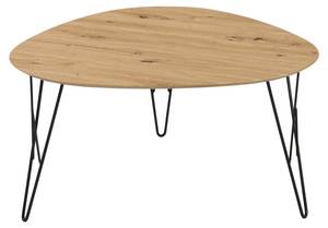 Table basse Tampa Marron - En partie en bois massif - 80 x 41 x 78 cm