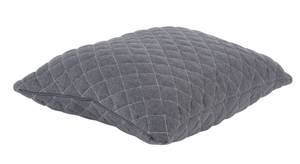 Coussin Diamonds Quilted Gris - Textile - 45 x 15 x 45 cm