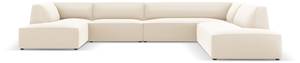 modulares U-Formsofa RUBY 7 Sitzplätze Beige